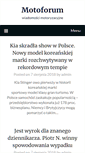 Mobile Screenshot of motoforum.pl