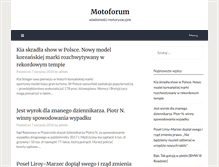 Tablet Screenshot of motoforum.pl